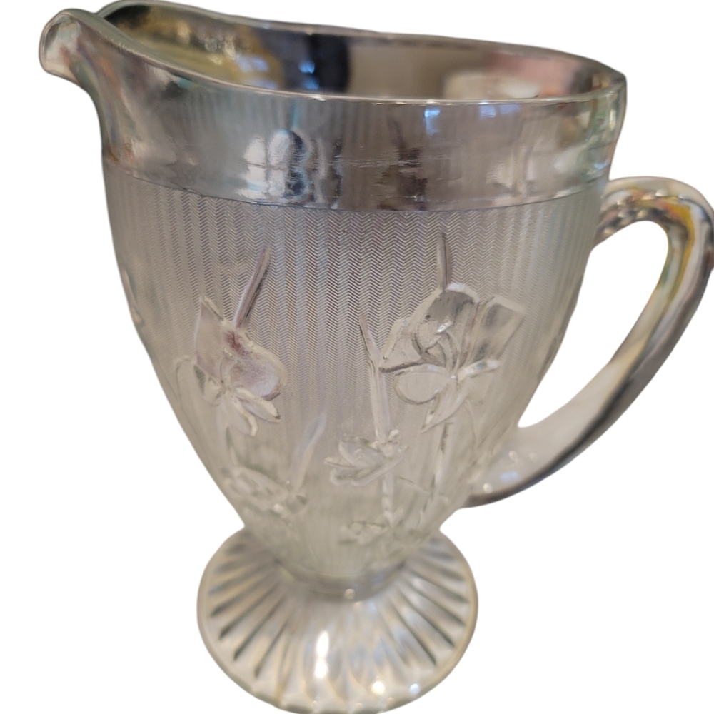 Vintage Jeanette Iris Pitcher